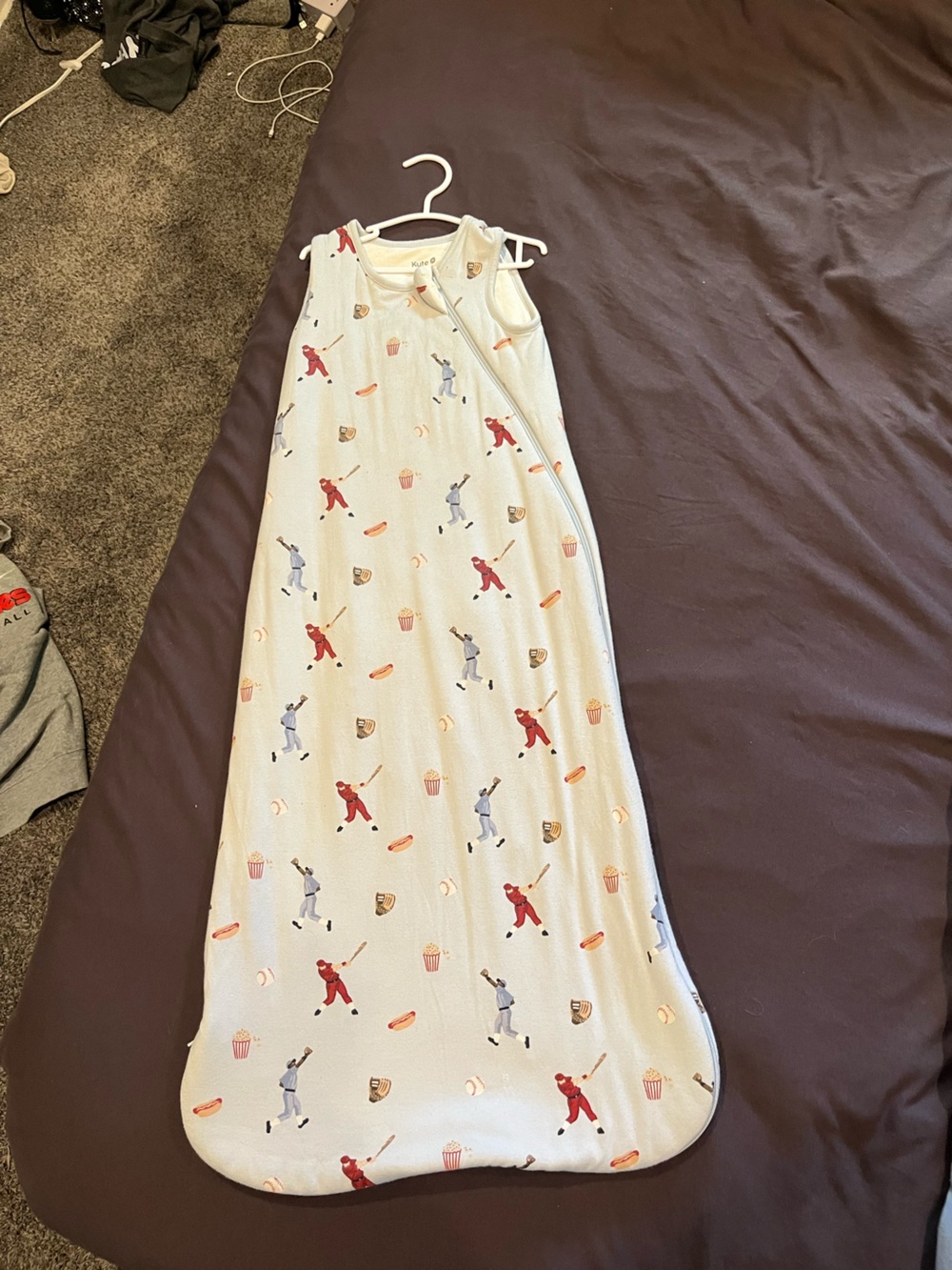 Vintage Baseball sleep sack
